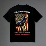 Unisex USA 250 Years Anniversary T-Shirt
