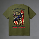 Unisex USA 250 Years Anniversary T-Shirt