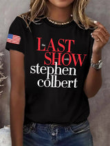 🔥Buy 3 Get 10% Off Retro Last Show Print T-Shirt