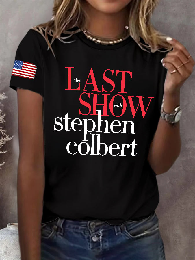 🔥Buy 3 Get 10% Off Retro Last Show Print T-Shirt