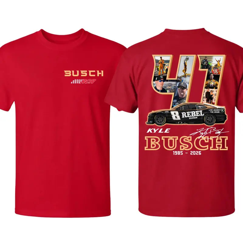 Unisex Kyle Busch 41 Tribute T-Shirt