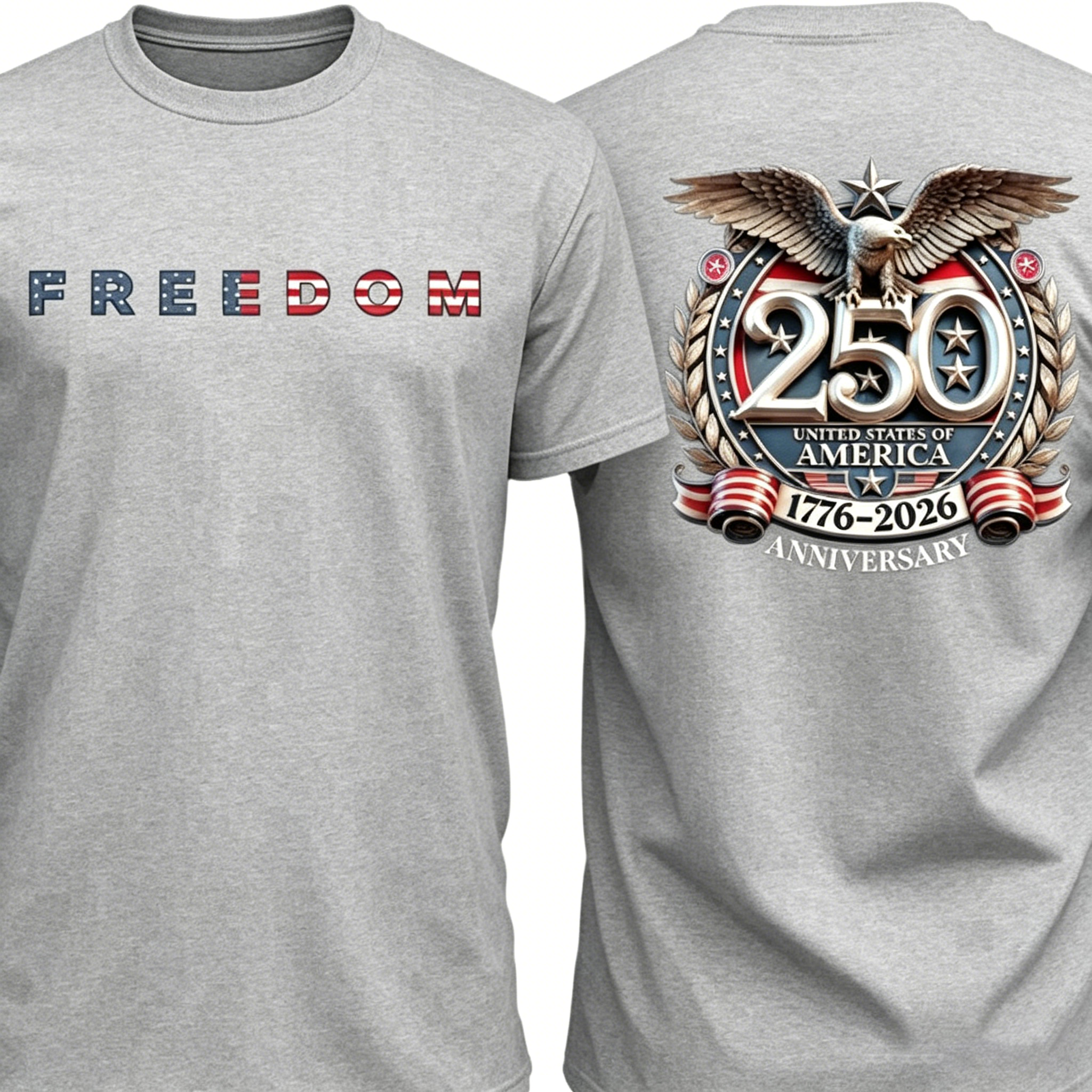 Unisex Freedom 250 Years Anniversary  T-Shirt