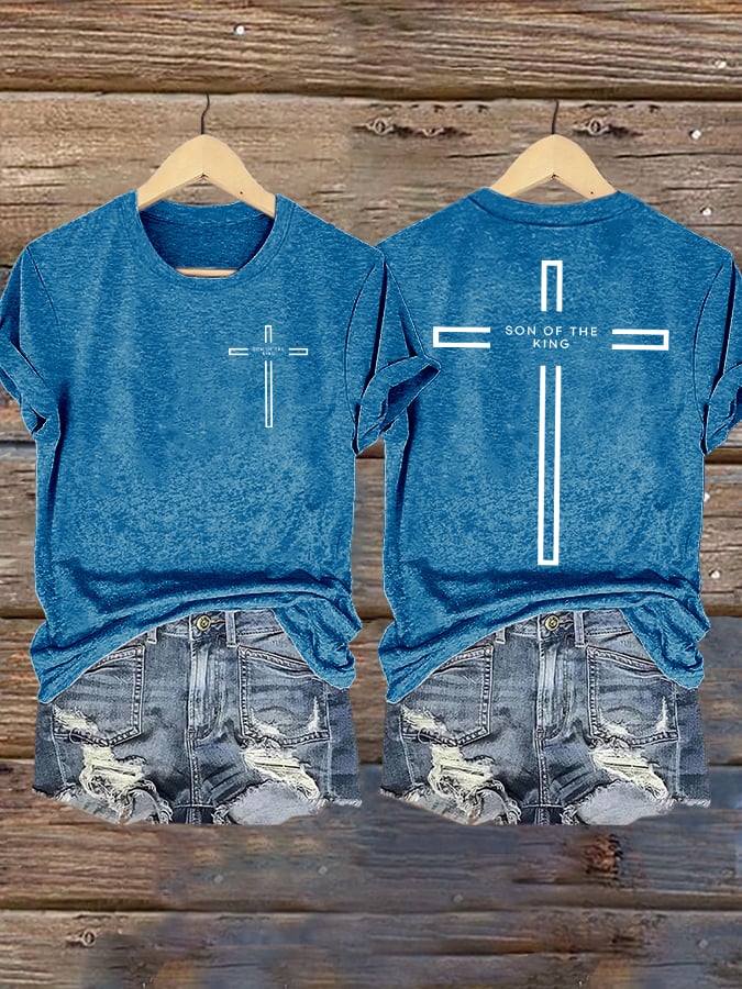 Women'S Casual Faith Short Sleeve T-Shirt