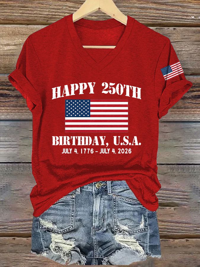 Women's Casual Printed Short-Sleeve T-Shirt