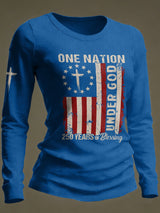 Women's Casual Print Long-Sleeve T-Shirt