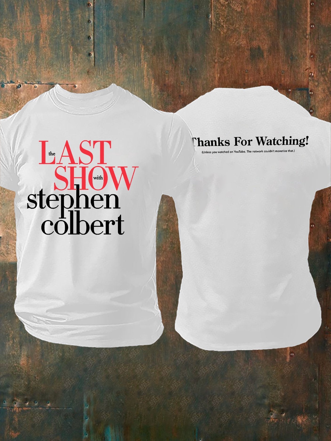 🔥Buy 3 Get 10% Off Men's Retro Last Show Print T-Shirt