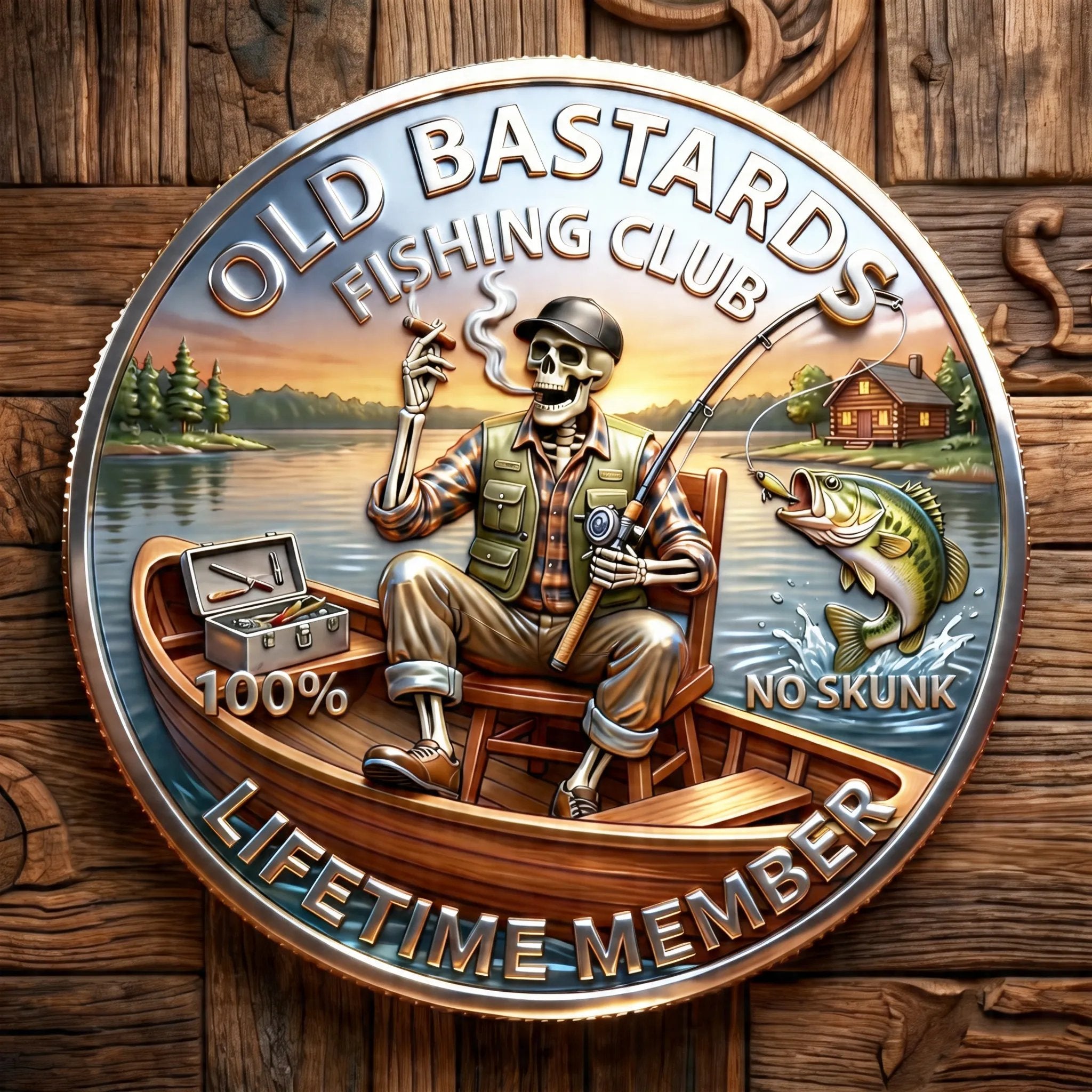 🎣 Summer Sale 50% OFF - The Eternal Fisherman Commemorative Coin