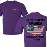 Unisex Freedom 250th Anniversary T-Shirt