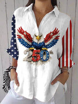 Women's America 250 Print Casual Shirt
