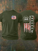 Men's  Freedom  Print T-Shirt