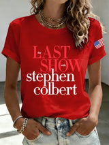 🔥Buy 3 Get 10% Off Retro Last Show Print T-Shirt