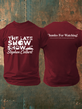 🔥Buy 3 Get 10% Off Men's Retro Last Show Print T-Shirt