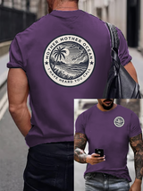 Men's Retro Mother, Mother Ocean, I HAVE HEARD YOU CALL Print T-Shirt