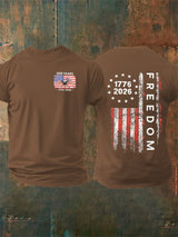 Men's  Freedom  Print T-Shirt