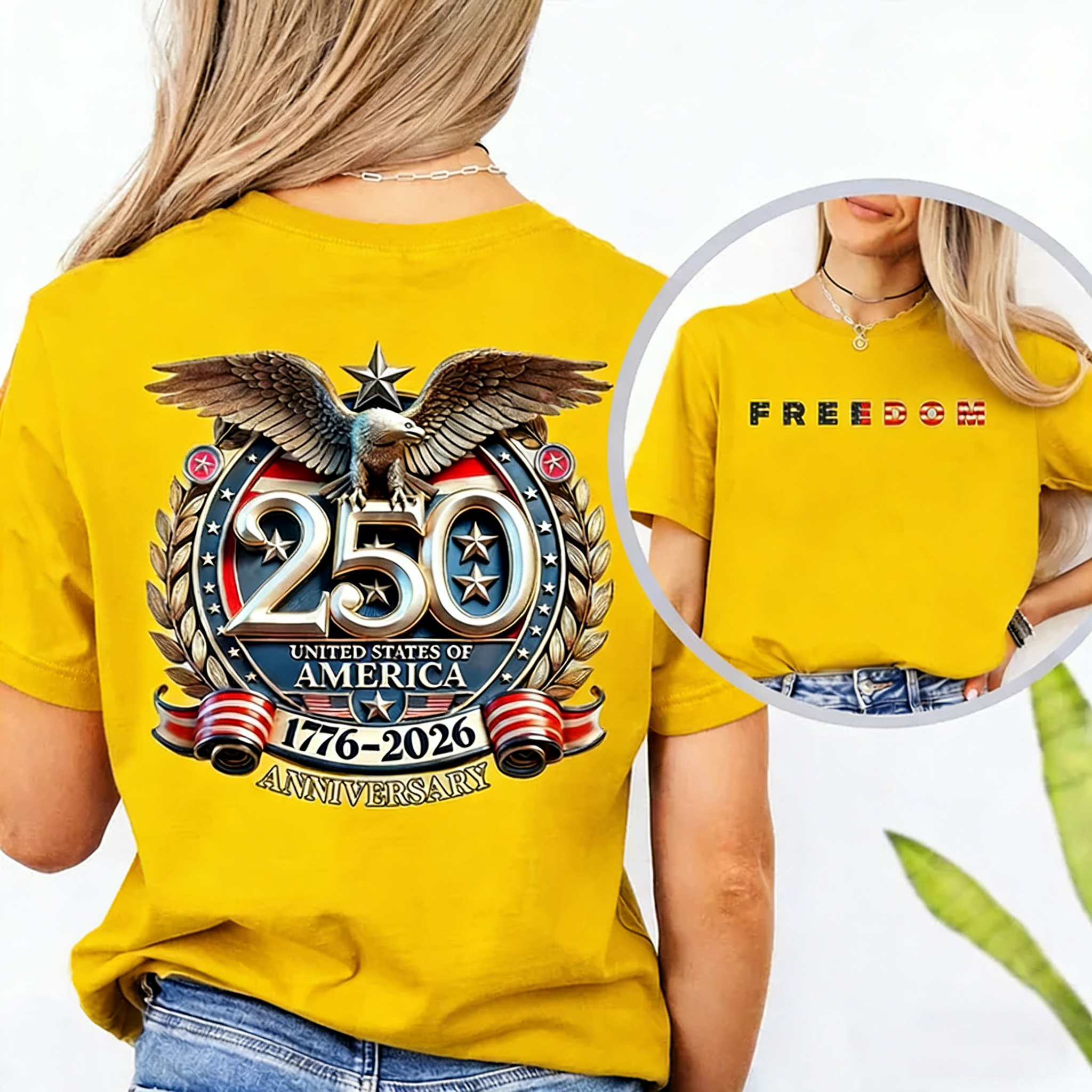 Unisex Freedom 250 Years Anniversary  T-Shirt