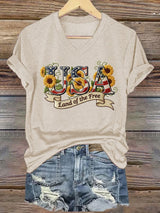 Women's Casual American 250 Commemorative T-shirt