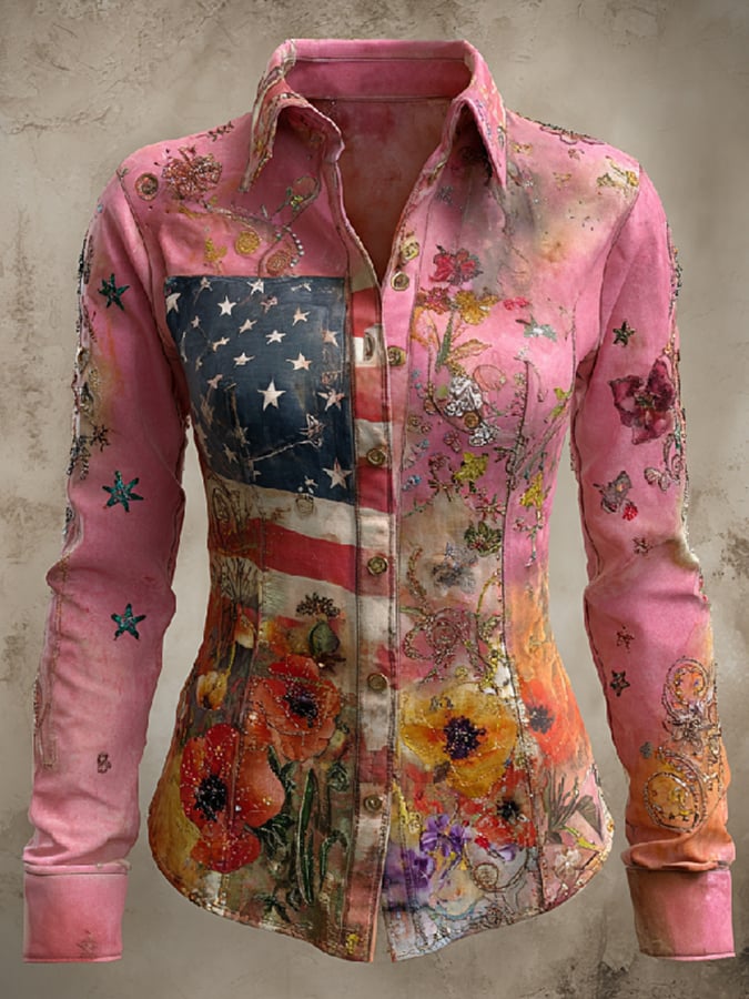 Women's American 250th Anniversary Casual Shirt