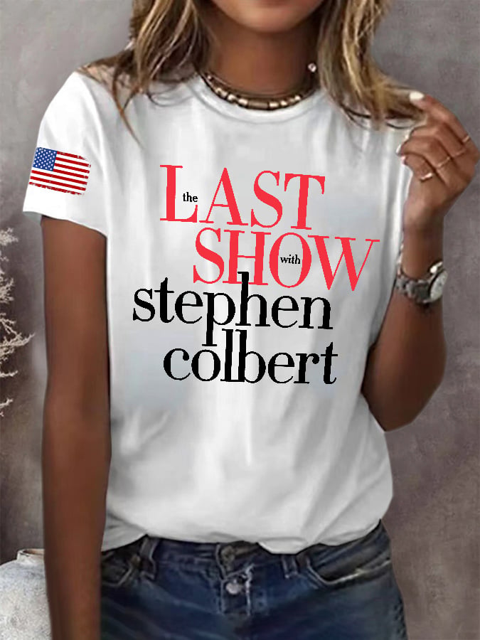 🔥Buy 3 Get 10% Off Retro Last Show Print T-Shirt
