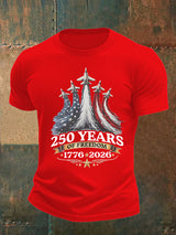 Men's   250 YEARS OF FREEDOM Print T-Shirt
