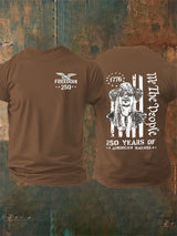Men's 250 YEARS OF AMERICAN BADASS Print T-Shirt