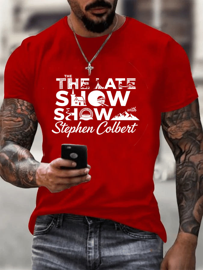 🔥Buy 3 Get 10% Off Men's Retro Last Show Print T-Shirt