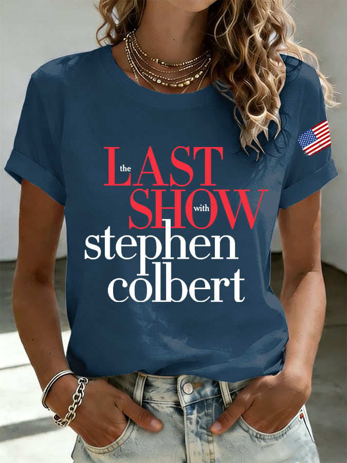 🔥Buy 3 Get 10% Off Retro Last Show Print T-Shirt