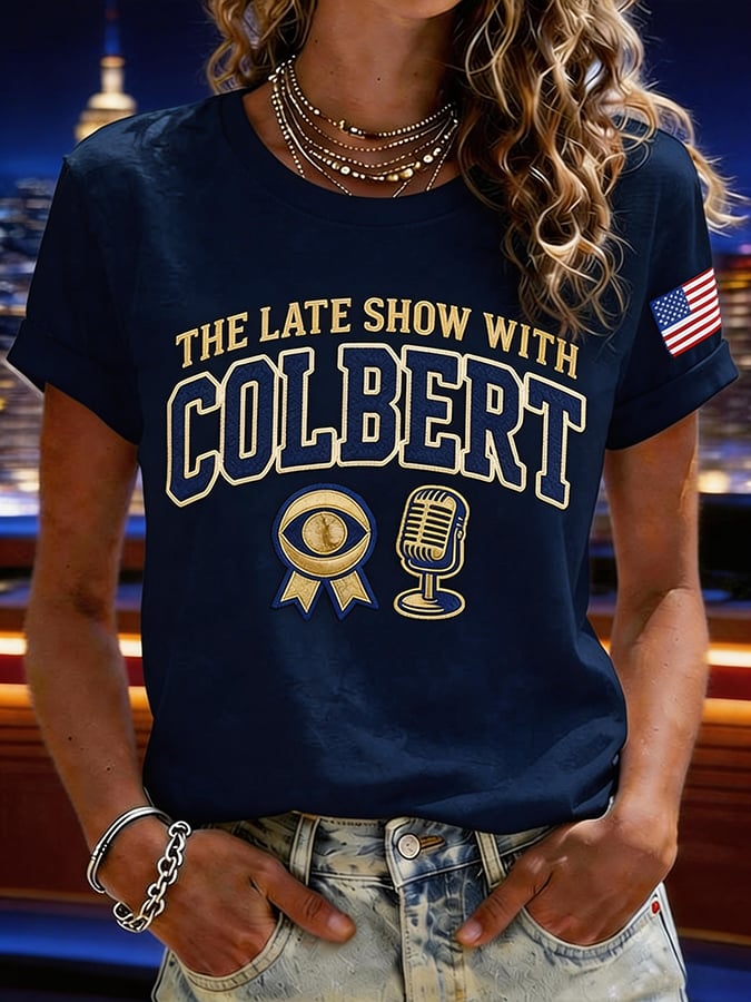 Women'S Clothing: The Last Night - Printed V-Neck Short-Sleeve T-Shirt