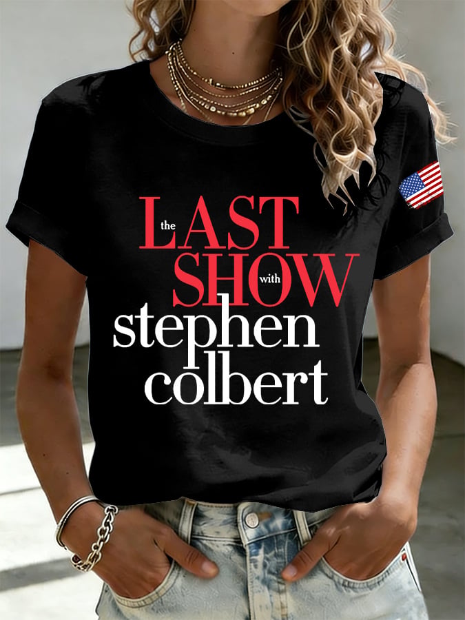 🔥Buy 3 Get 10% Off Retro Last Show Print T-Shirt