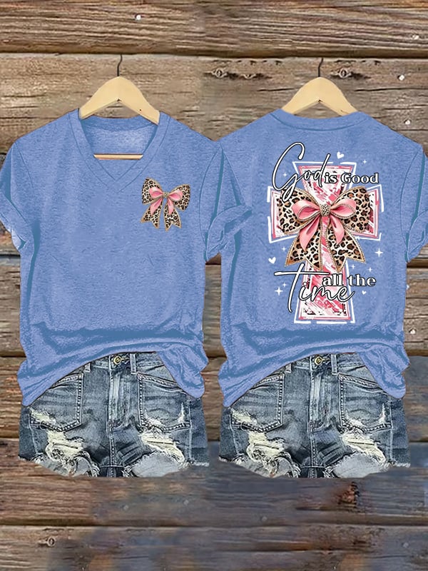 Women's  God is Good' Print T-Shirt