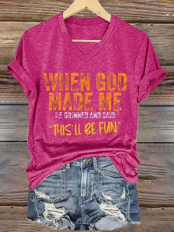 Women'S Casual Faith Short Sleeve T-Shirt