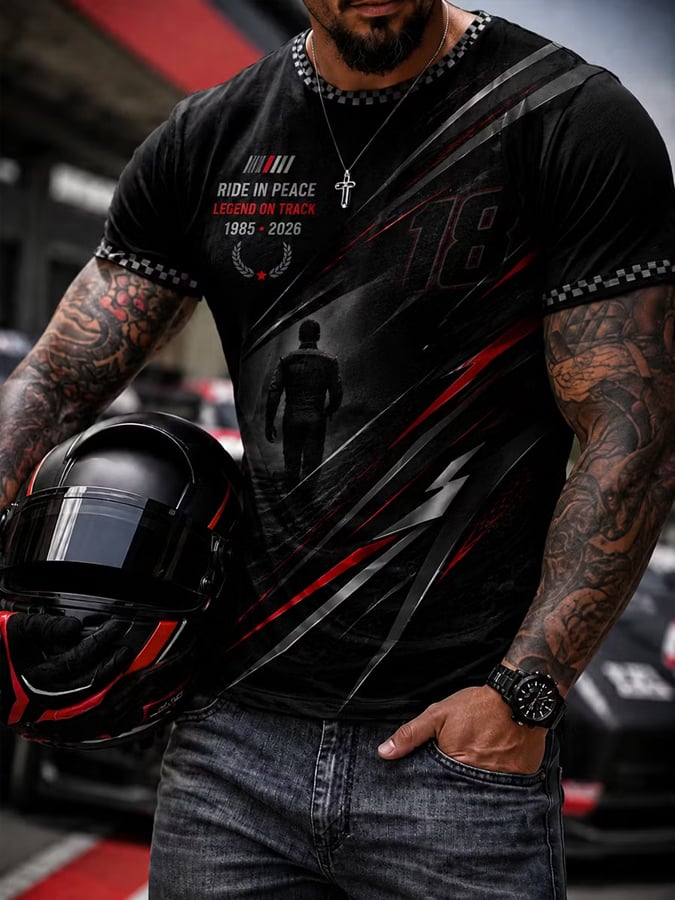 Men's Racing Print T-shirt