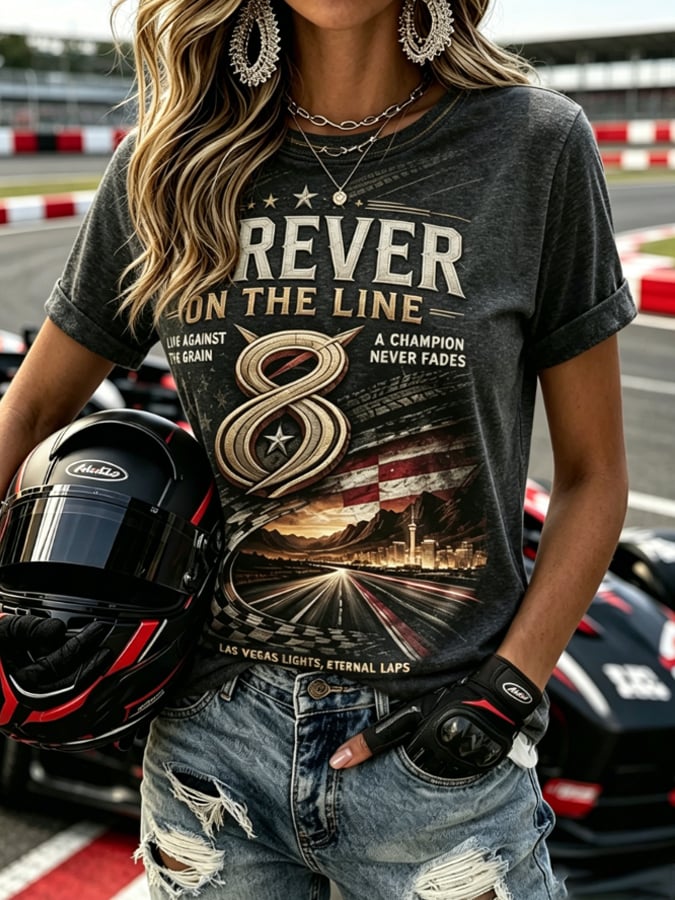 Women's  Rip Legend Drive Against The Grain  Print T-Shirt