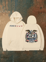 Unisex   American 250th Print  Hoodie
