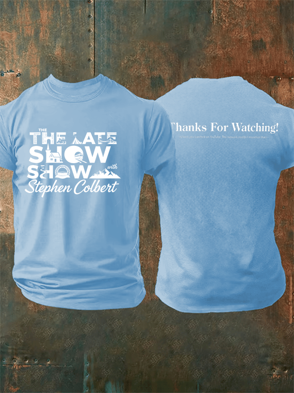🔥Buy 3 Get 10% Off Men's Retro Last Show Print T-Shirt
