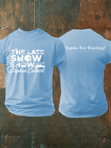 🔥Buy 3 Get 10% Off Men's Retro Last Show Print T-Shirt
