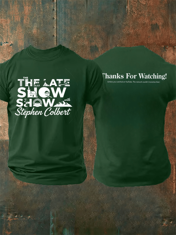 🔥Buy 3 Get 10% Off Men's Retro Last Show Print T-Shirt