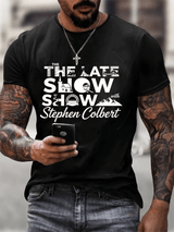 🔥Buy 3 Get 10% Off Men's Retro Last Show Print T-Shirt