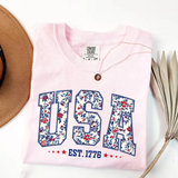 Women's Comfort Colors USA Shirt