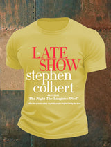 🔥Buy 3 Get 10% Off🔥Men's Retro Last Show Print T-Shirt