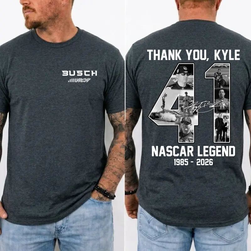 Unisex Kyle Busch 41 Tribute T-Shirt