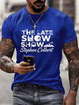 🔥Buy 3 Get 10% Off Men's Retro Last Show Print T-Shirt