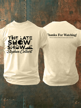 🔥Buy 3 Get 10% Off Men's Retro Last Show Print T-Shirt