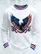 Men'S Casual T-Shirt With American 250th Anniversary Print