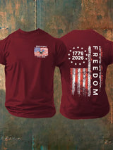 Men's  Freedom  Print T-Shirt