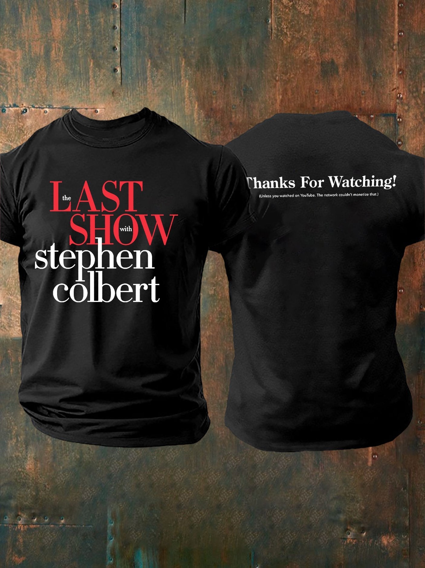 🔥Buy 3 Get 10% Off Men's Retro Last Show Print T-Shirt