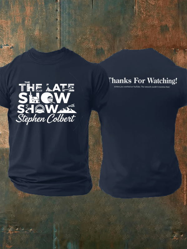 🔥Buy 3 Get 10% Off Men's Retro Last Show Print T-Shirt