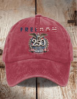 Unisex  American 250th Print  Casual  Hat