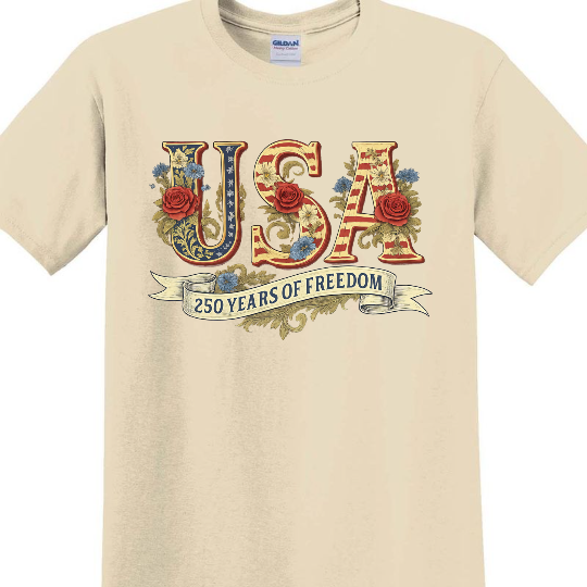 Women's  250 Years of Freedom T-Shirt