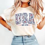 Women's Comfort Colors USA Shirt
