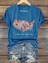 Women's Casual American 250 Commemorative T-shirt
